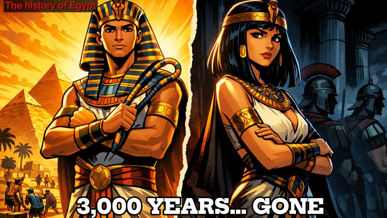 The Entire History of Ancient Egypt – From River Tribes to Cleopatra