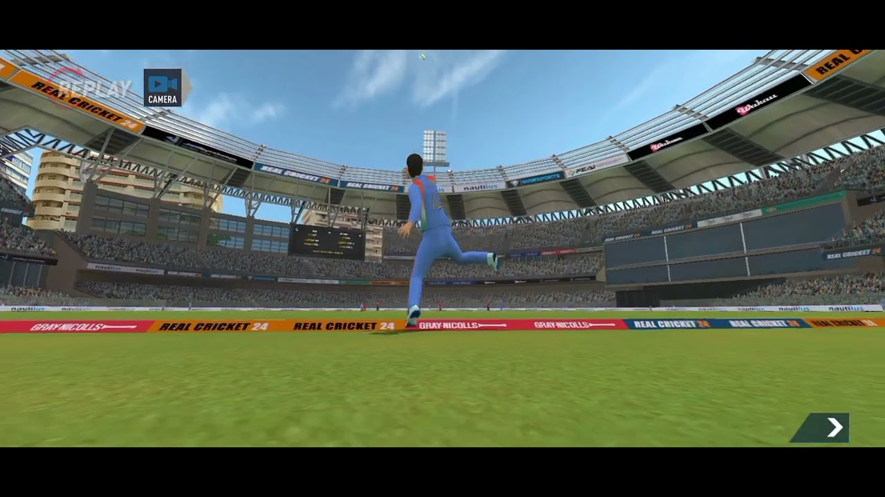 jatin sapru 💌 #Long off Long off long off 🇮🇳🏆 Real cricket 24 🎮💫