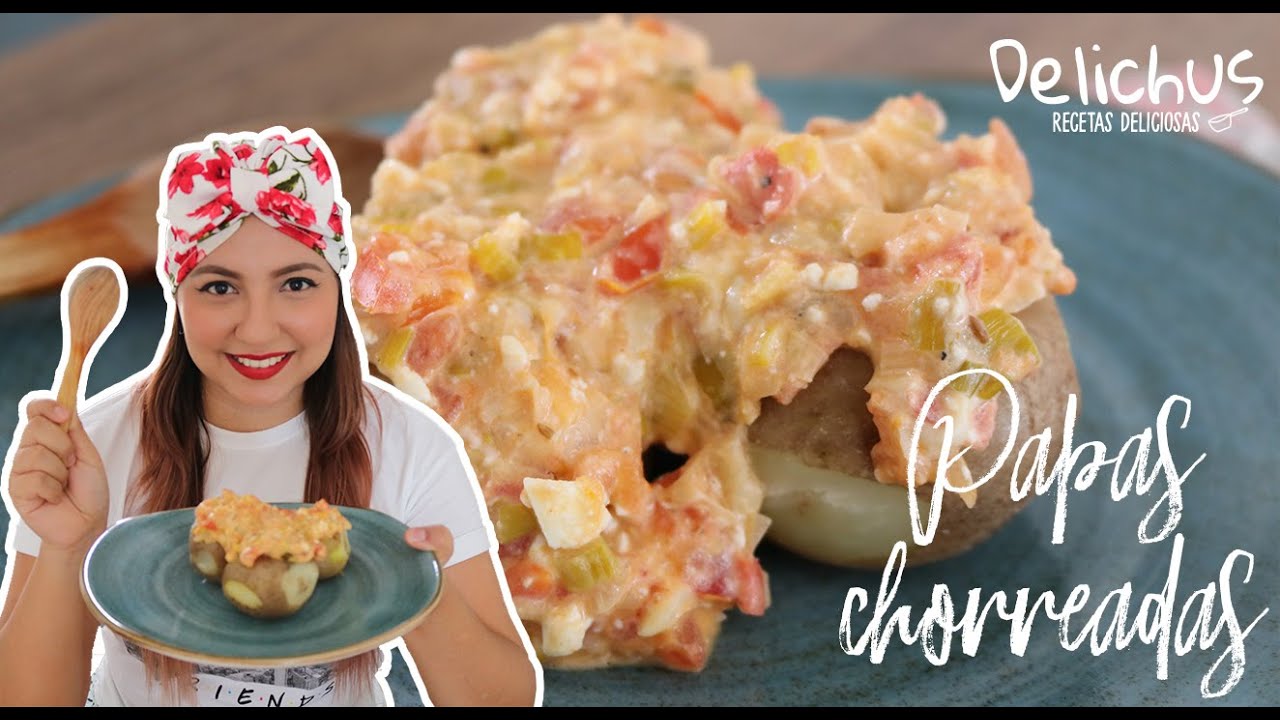 LAS MEJORES PAPAS CHORREADAS | RECETA COLOMBIANA