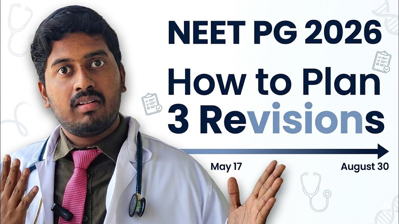 POST INICET - NEET PG 2026 STRATEGY - HOW TO MAKE CUSTOMISED TIMETABLE ⁉️ By Dr. RMD