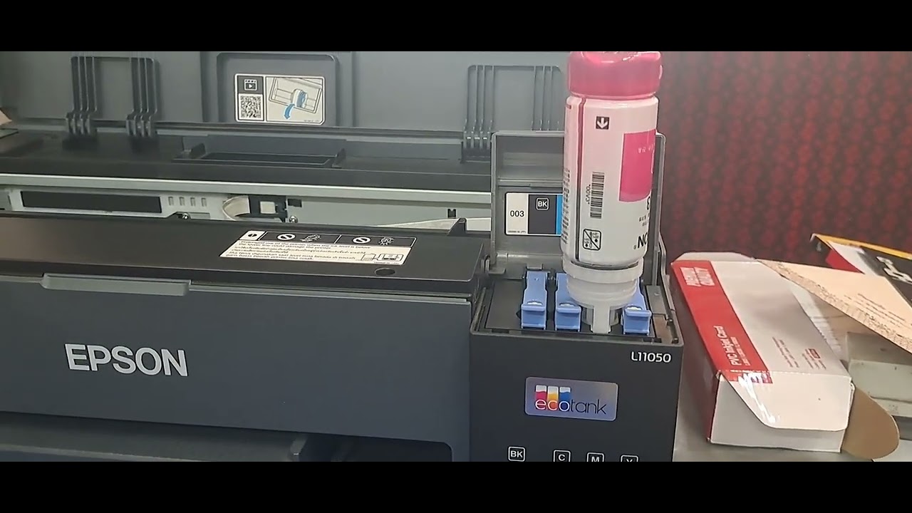 Epson L11050 Eco Tank A3 Printer Ink Refilling