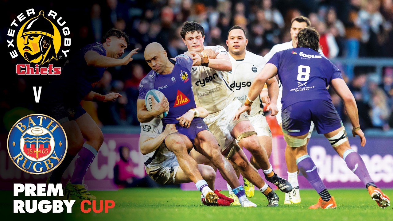 HIGHLIGHTS: Exeter Chiefs v Bath Rugby | SEMI-FINALS SECURED! | PREM Rugby Cup