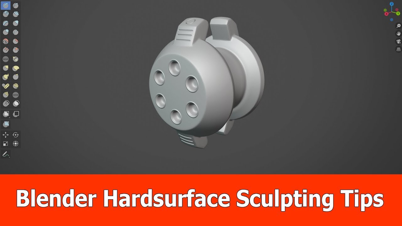 Blender 2.82 Hardsurface Sculpting Tips