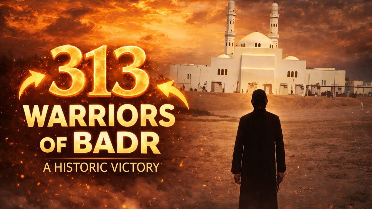 Jangy badar ka manzar 313 Sahaba 