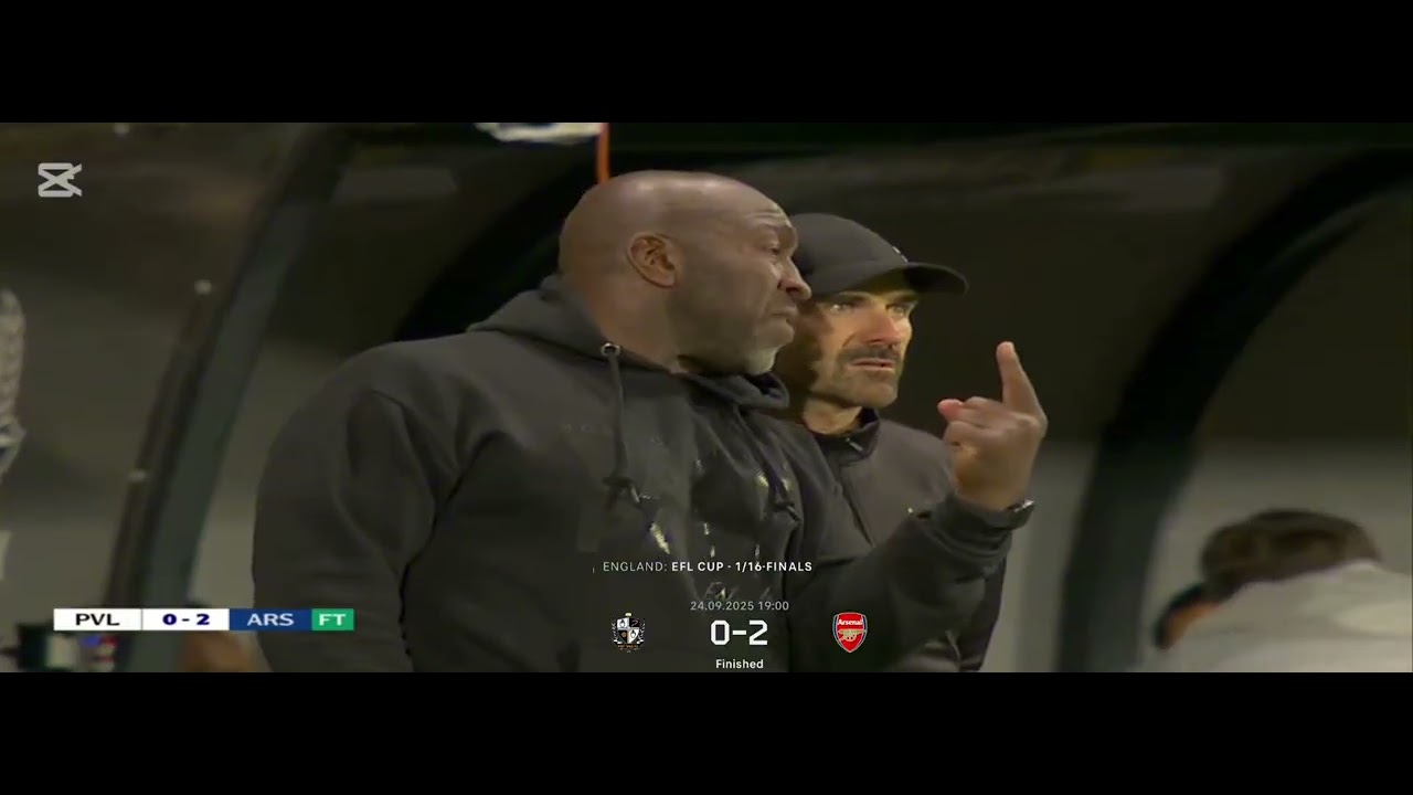 Port Vale vs. Aresenal full highlight with all the goals.