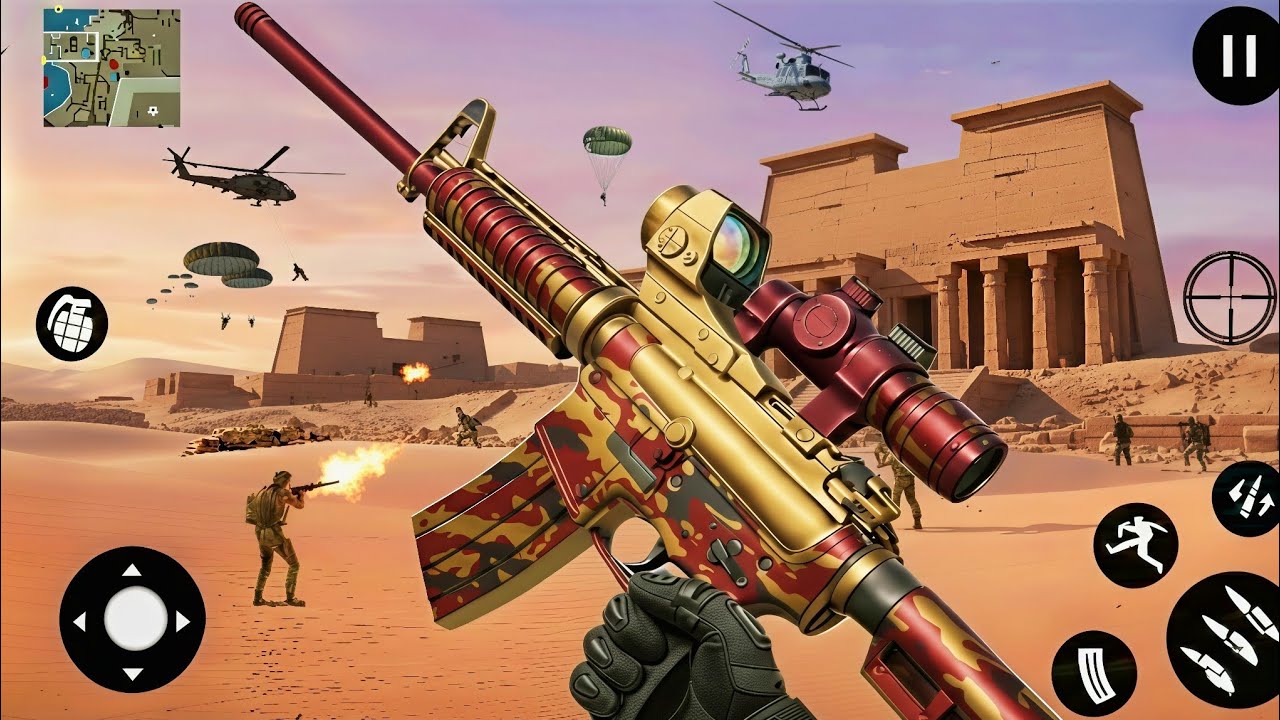 Robot FPS Gun Fire 🔫🤖 | Anti-Terror Strike Mission | New Android Gameplay #2026