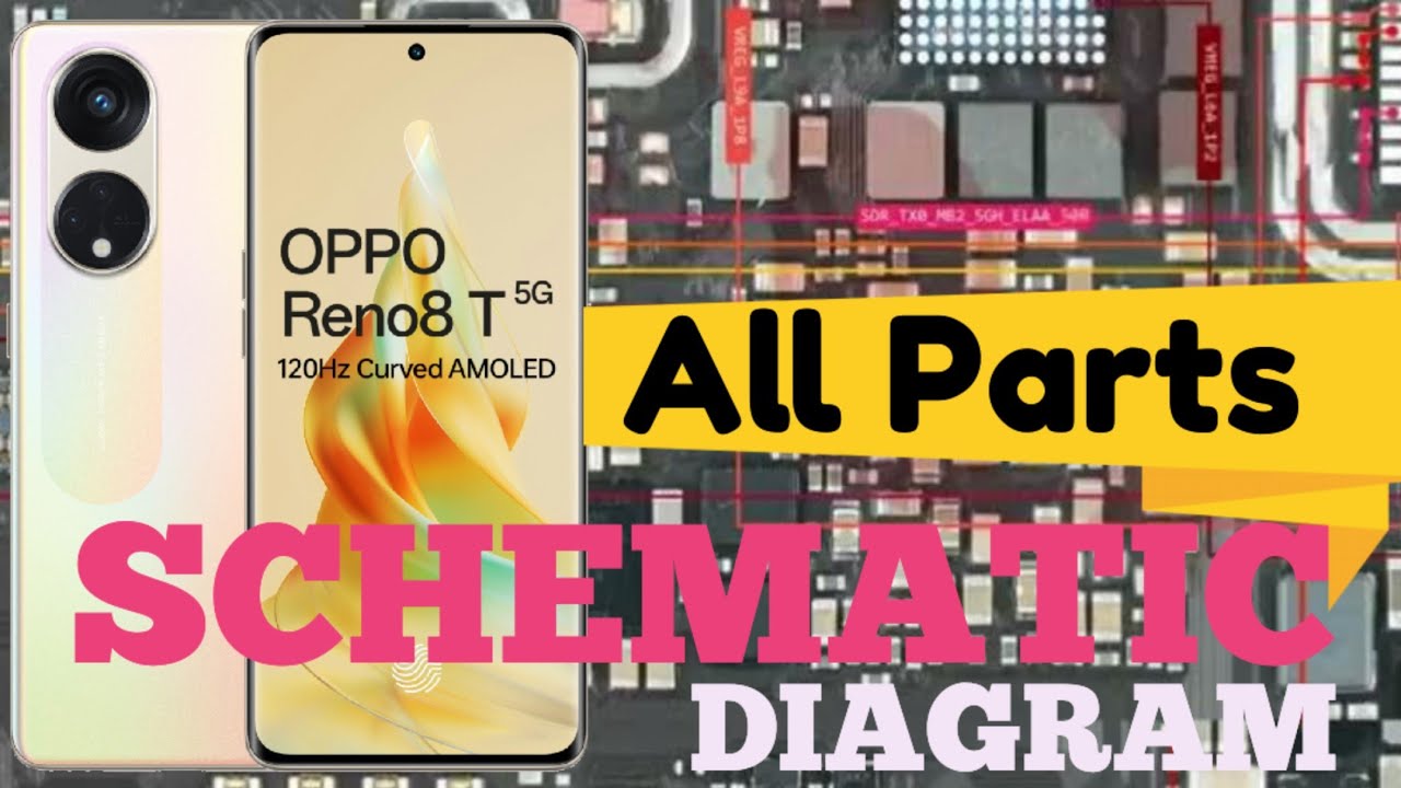 Oppo Reno 8T 5G Schematic Diagram || Full Schematic Diagram of Oppo Reno 8T of all parts