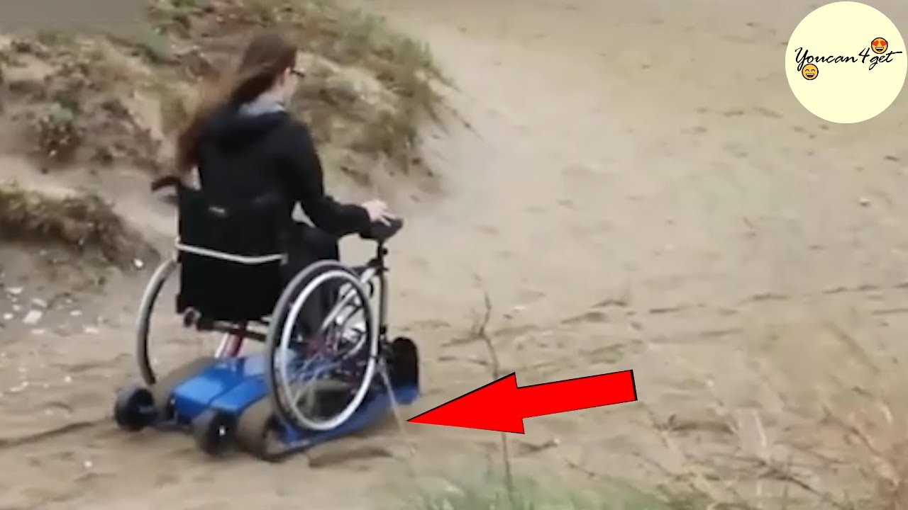 An Amazing Design Turns Manual Wheelchair Into Off-road Vehicle