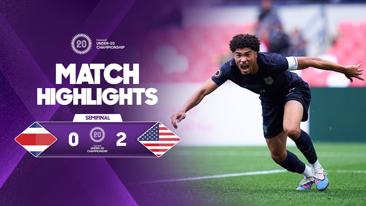 Costa Rica vs United States | 2026 Concacaf Men's Under-20 Championship Semifinal