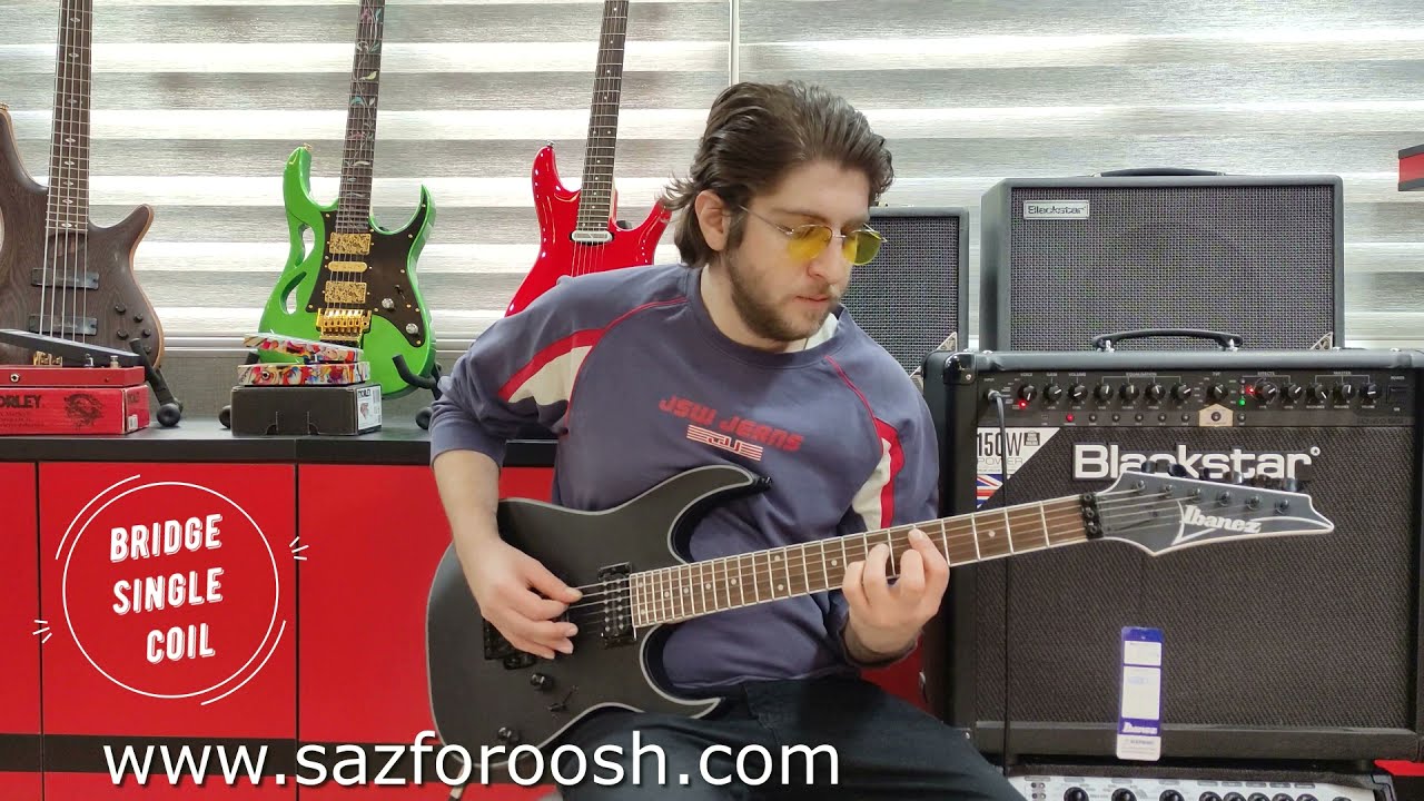 ibanez RG320EX تست صدای گیتار الکتریک