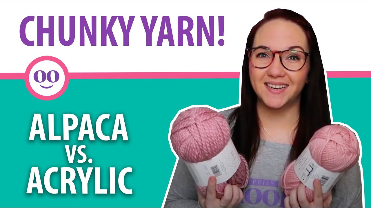 HAPPILY HOOKED ON YARN: Alpaca VS Acrylic