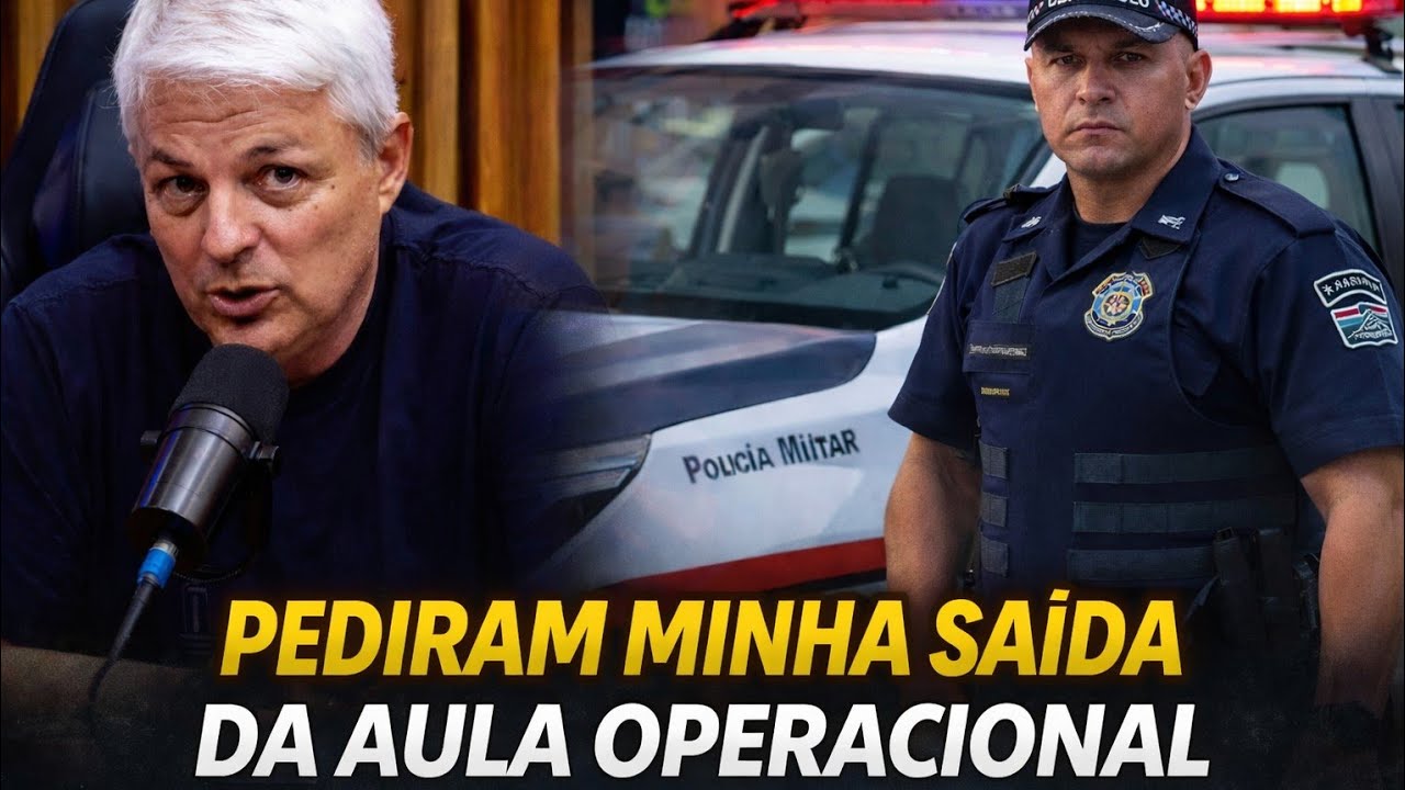 Me RETIRARAM da AULA Operacional que EU MINISTRAVA ||  CORONEL PAGANOTTO 