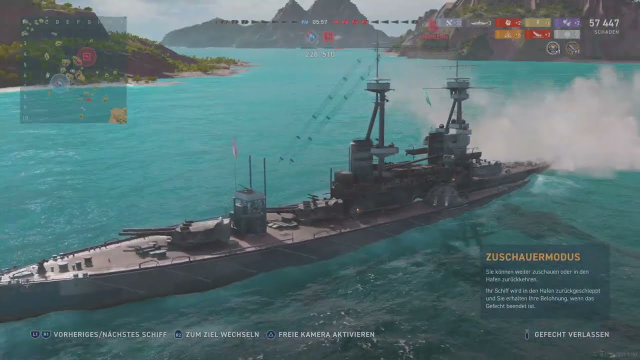 World of Warships: Legends Bellerophon