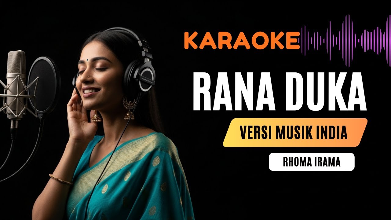 Rhoma Irama Rana Duka Karaoke Dangdut Musik India | Single Album Rana Duka 1993