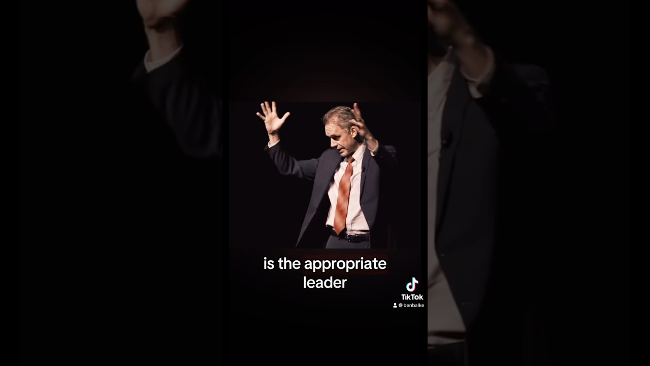 The ideal leader is comfortable in any situation #jordanpeterson #success #leadership #leader