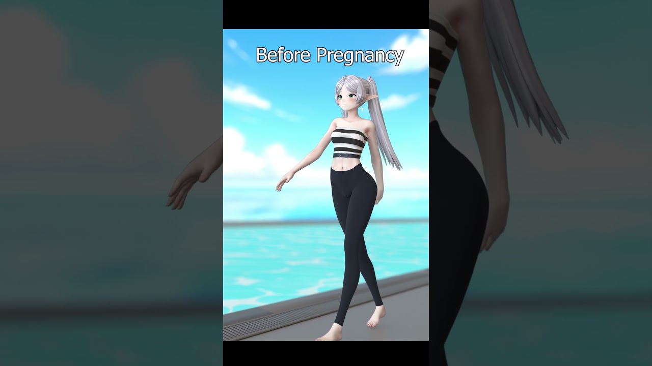 Day 41 Animating | Frieren | #frieren #zelda #animation #blender #tutorial #roblox #pregnancy