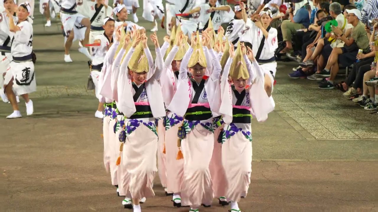 無双連・徳大精神科あたま連 📍阿波おどり (あわぎん南内町演舞場) 2024-08-12T21:03