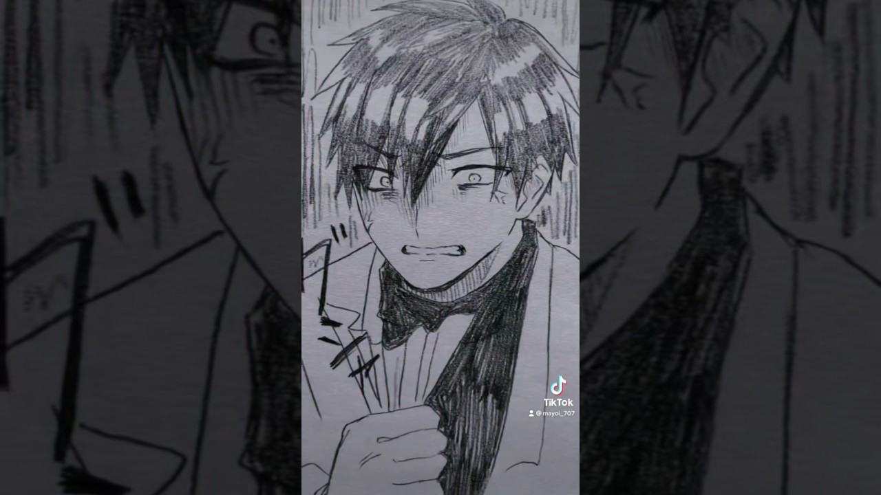 ※BL 再掲その①  続きあります。 #イラスト #illustration #創作