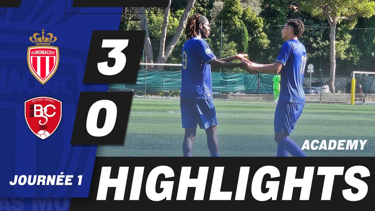 Highlights AS Monaco - Balma FC  - 1ère journée Championnat National U19