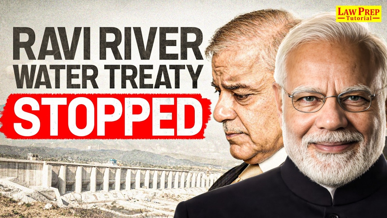 India Stopped Ravi River Water! Current Affairs for CLAT 2027 | Ravi Water Treaty