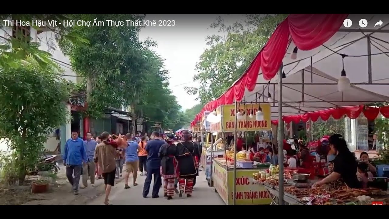 Thi Hoa Hậu V.i.t - Hội Chợ Ẩm Thực Thất Khê 2023