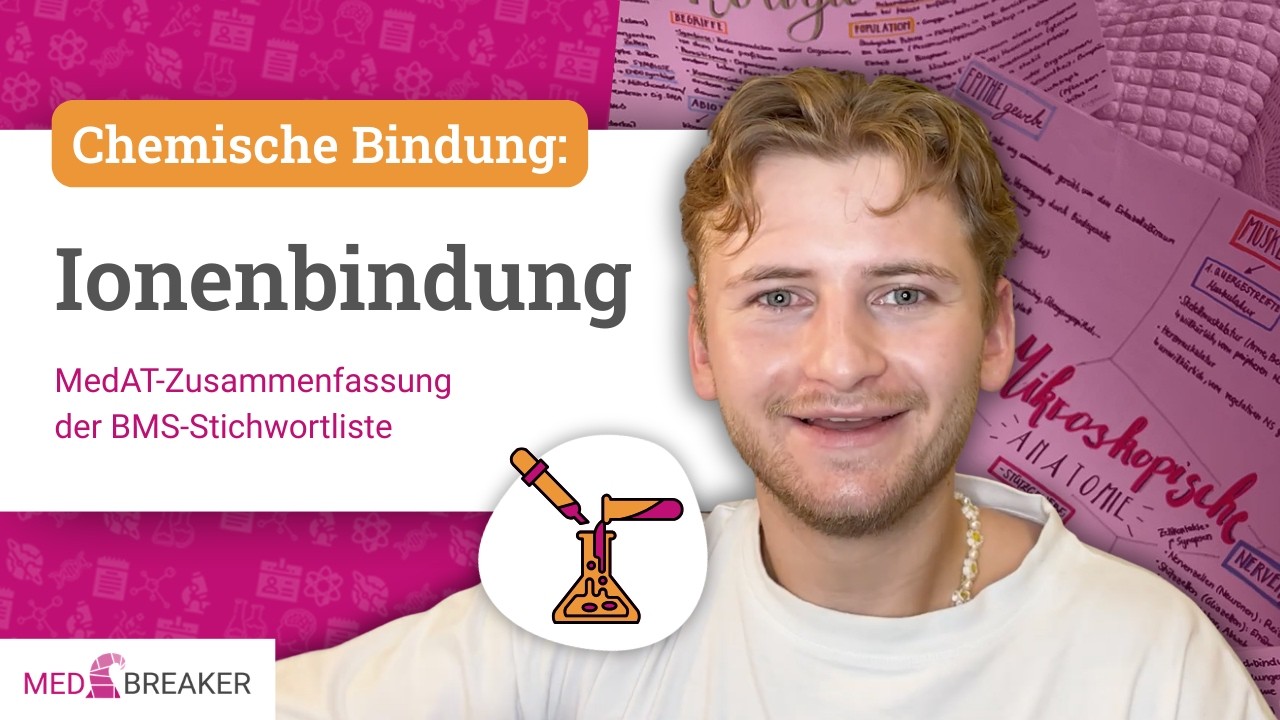 Ionenbindung &ndash; Chemische Bindung | MedAT-Zusammenfassung der BMS-Stichwortliste