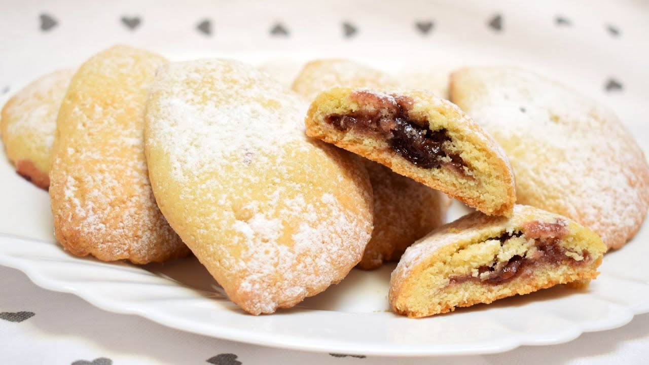 PASTARELLE RIPIENE DI MARMELLATA biscotti pugliesi di frolla