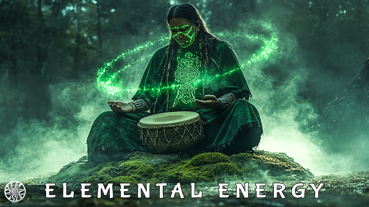 ELEMENTAL ENERGY 🥁 Healing Power of Shamanic Drumming, Spiritual Music for Reduces Positive Energies