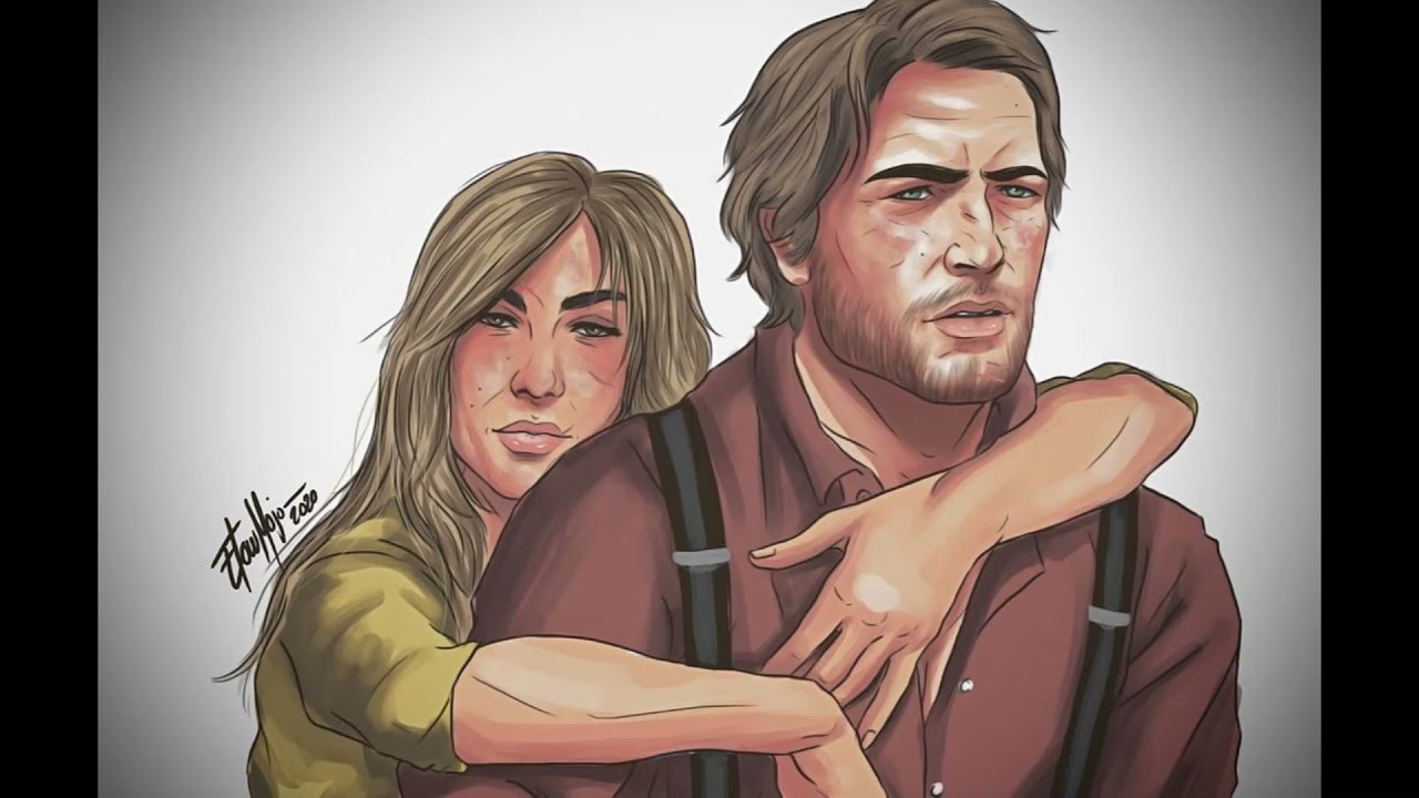 Arthur Morgan and Sadie Adler
