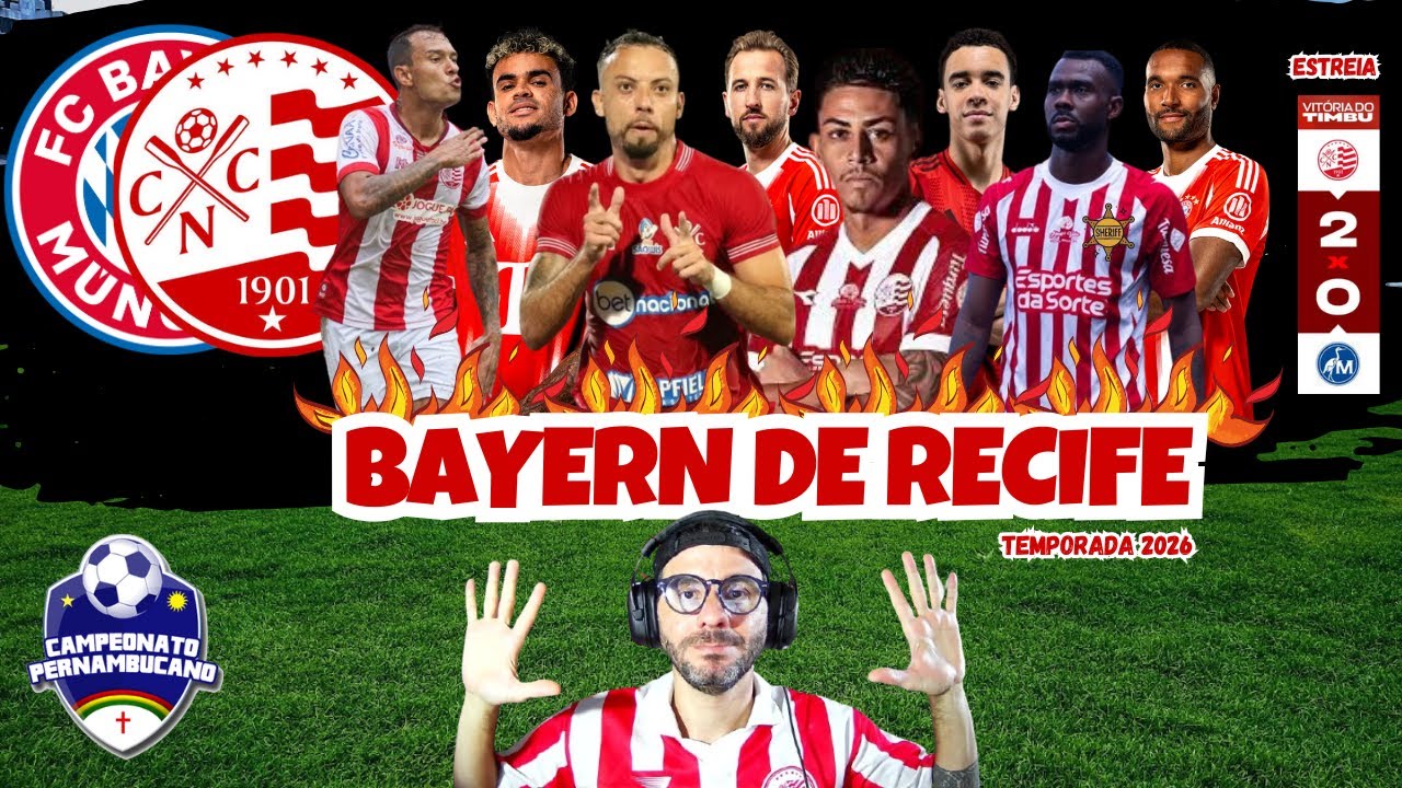 Estreia Náutico na temporada 2026: melhores momentos, números da partida e avaliações dos jogadores