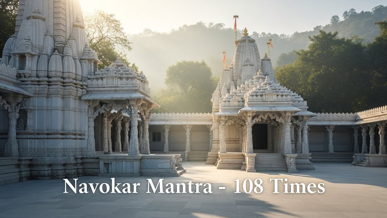 Agam Mantra – Navokar Mantra 108 Times | Pure Jain Chant for Peace #agama #namokar #jainprayer