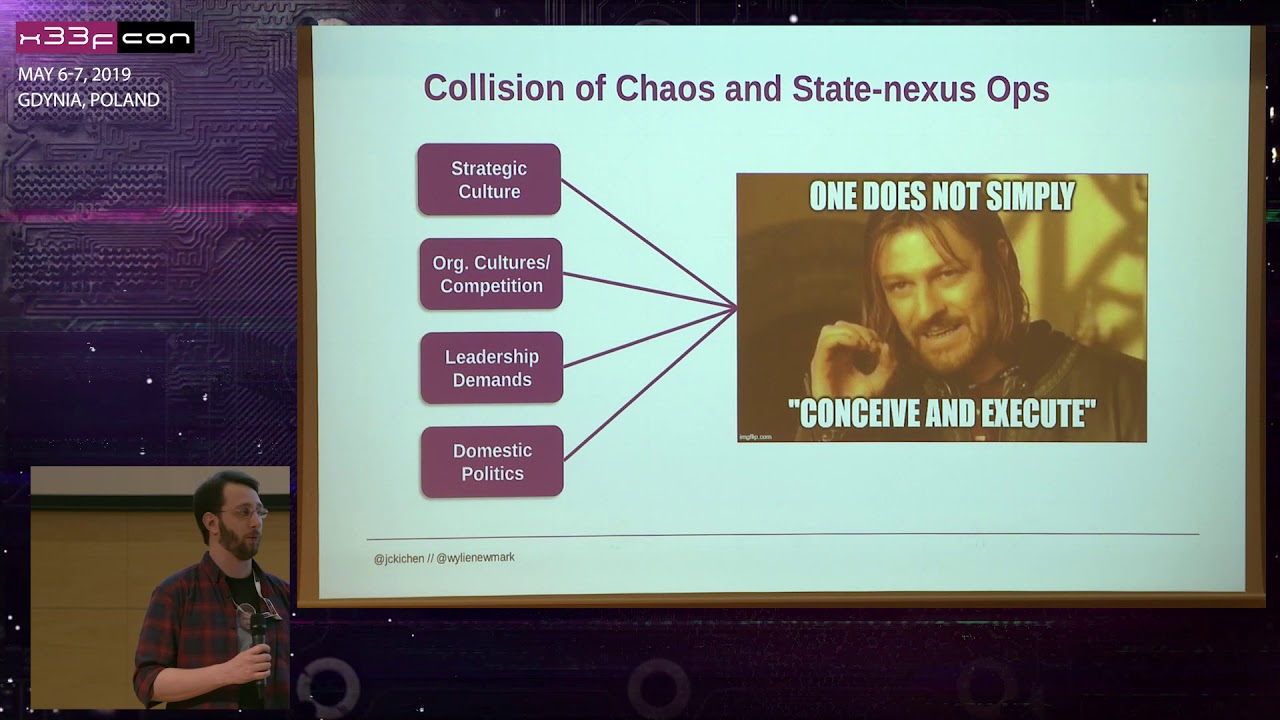04. x33fcon 2019 - Chaos in the Machine: APT28 Complex by Jason Kitchen & Alex Orleans