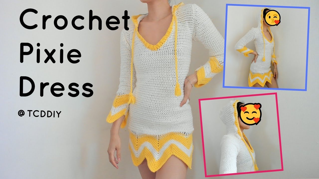 Crochet Pixie Dress | Tutorial DIY