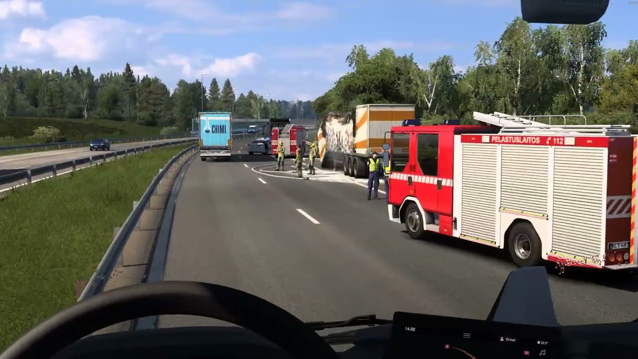 Euro Truck Simulator 2 finlandiya dadayız