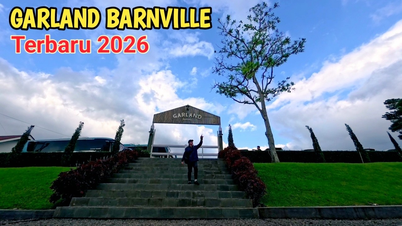 GARLAND BARNVILLE GARUT|suasana terbaru❗️2026 di sore hari