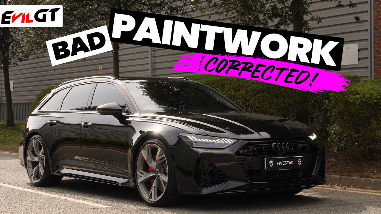 I CAN'T BELIEVE THE PAINTWORK ON MY BRAND NEW C8 AUDI RS6 WAS THIS BAD?!