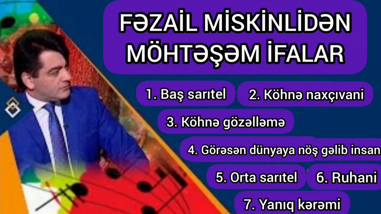 Aşıq Fəzail Miskinlidən möhəşəm 7 seçmə ifa #FezailMiskinli #millisaz #sazdersleri #asiqhavalari