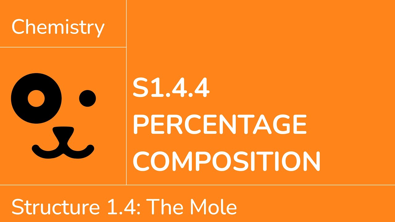 Structure 1.4.4 Percentage Composition [IB Chemistry SL/HL]