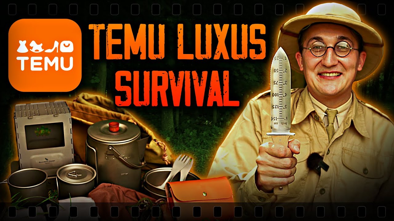 Ich teste Luxus-Survival-Ausrüstung von TEMU -👌​​Top oder Schrott?👎