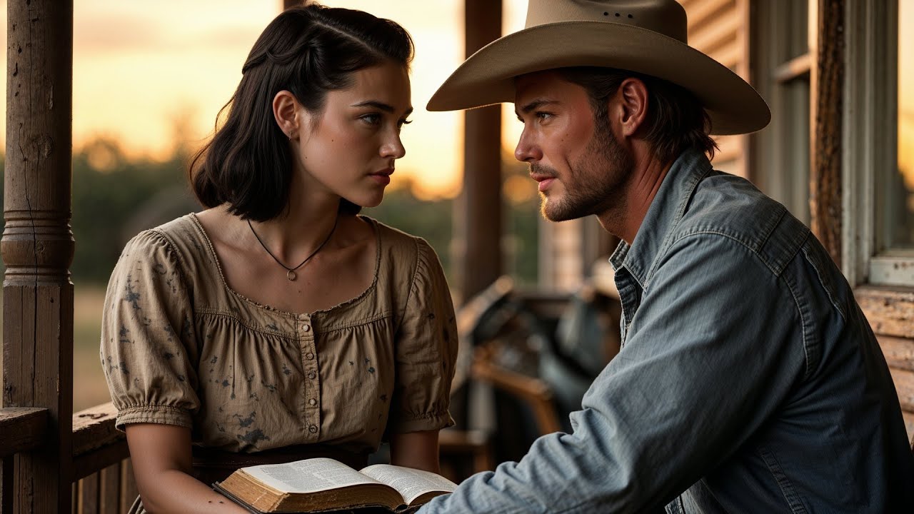 She Sat On The Porch With A Bible In Her Lap, The Cowboy Said “You Don’t Have To Pray Alone”