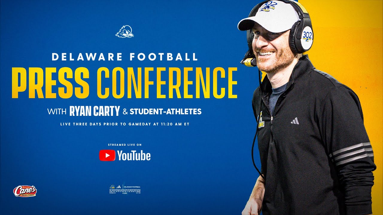 Delaware Football Weekly Press Conference - Week 11