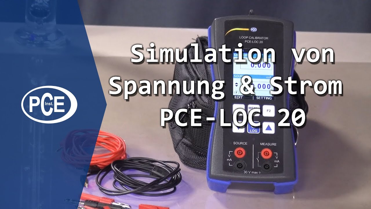 Spannung und Strom simulieren - Wolfgang Rudolph | #pceinstruments