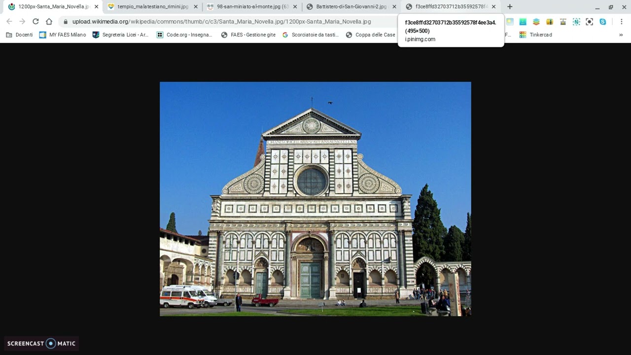 Leon Battista Alberti e la facciata di Santa Maria Novella
