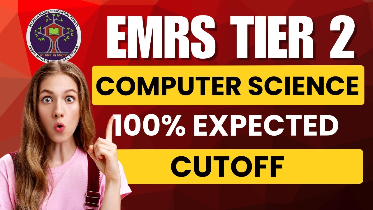 EMRS TGT CS Tier 2 Expected Cutoff 2026 🚨 | Safe Score for Selection?