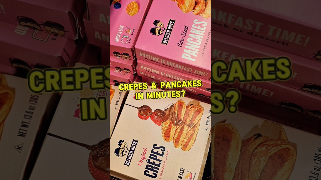 Crepes & Pancakes in Minutes? #pancakelovers #crepes