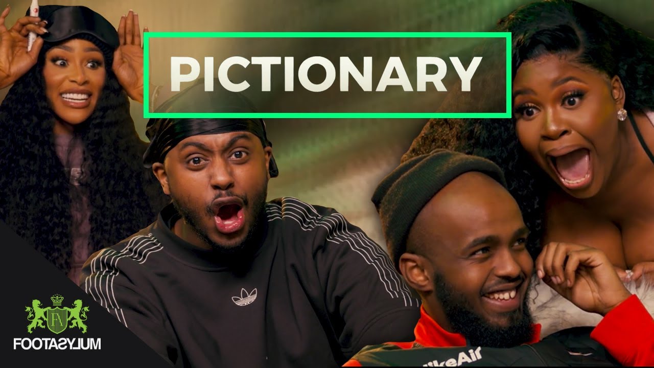 NELLA ROSE, DARKEST, SHARKY AND MARIAM MUSA PLAY PICTIONARY!!!