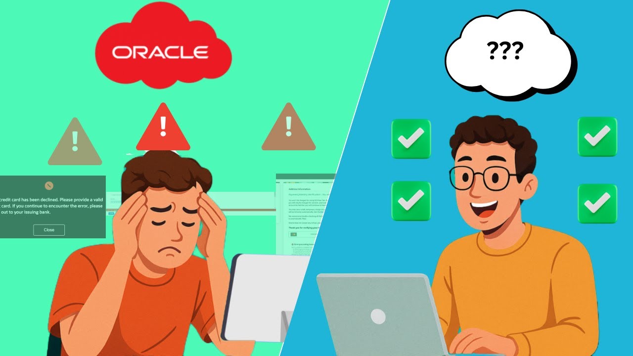 Oracle Cloud Free Tier error? Try this NO CREDIT CARD required | बिना क्रेडिट कार्ड
