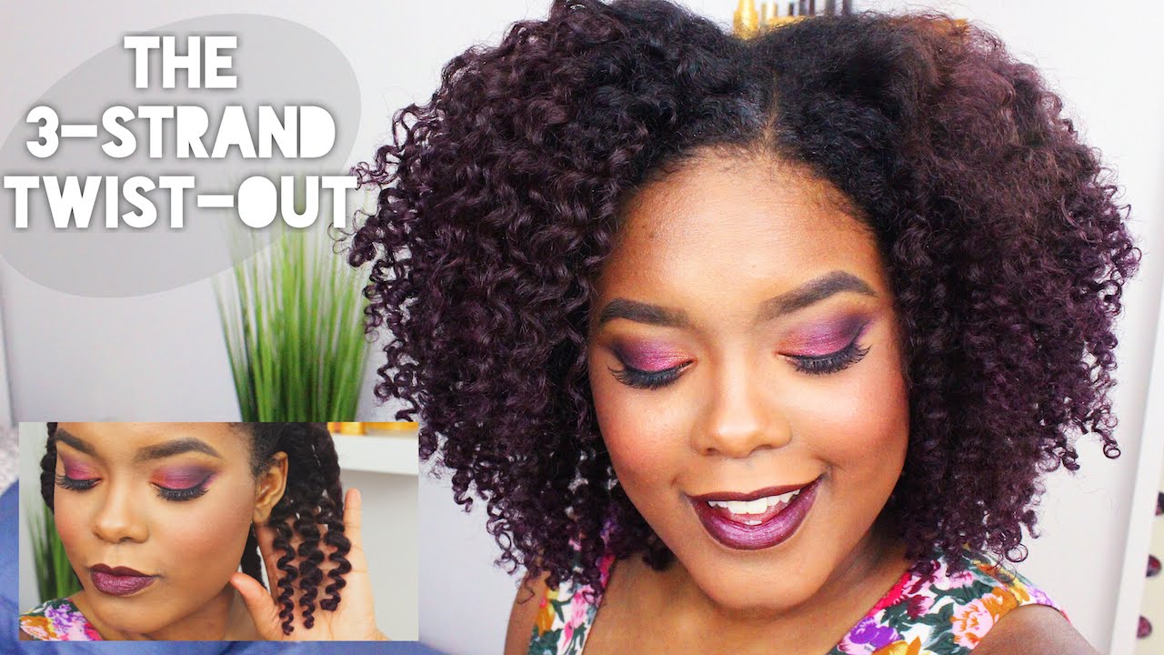 Natural Hairstyles | The 3 Strand Twist-Out