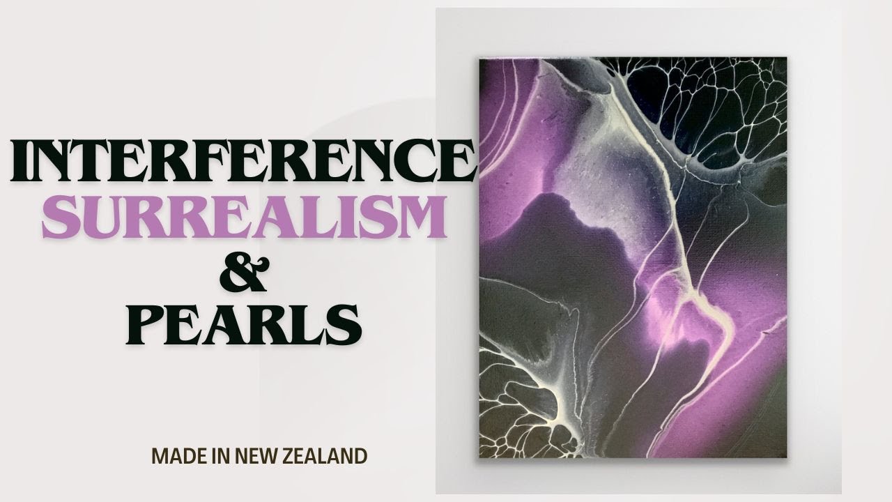 CREATING SURREALISM WITH FLUID ACRYLICS, Fluid art, Paint Pouring, Flow art, Acrylic Pouring.