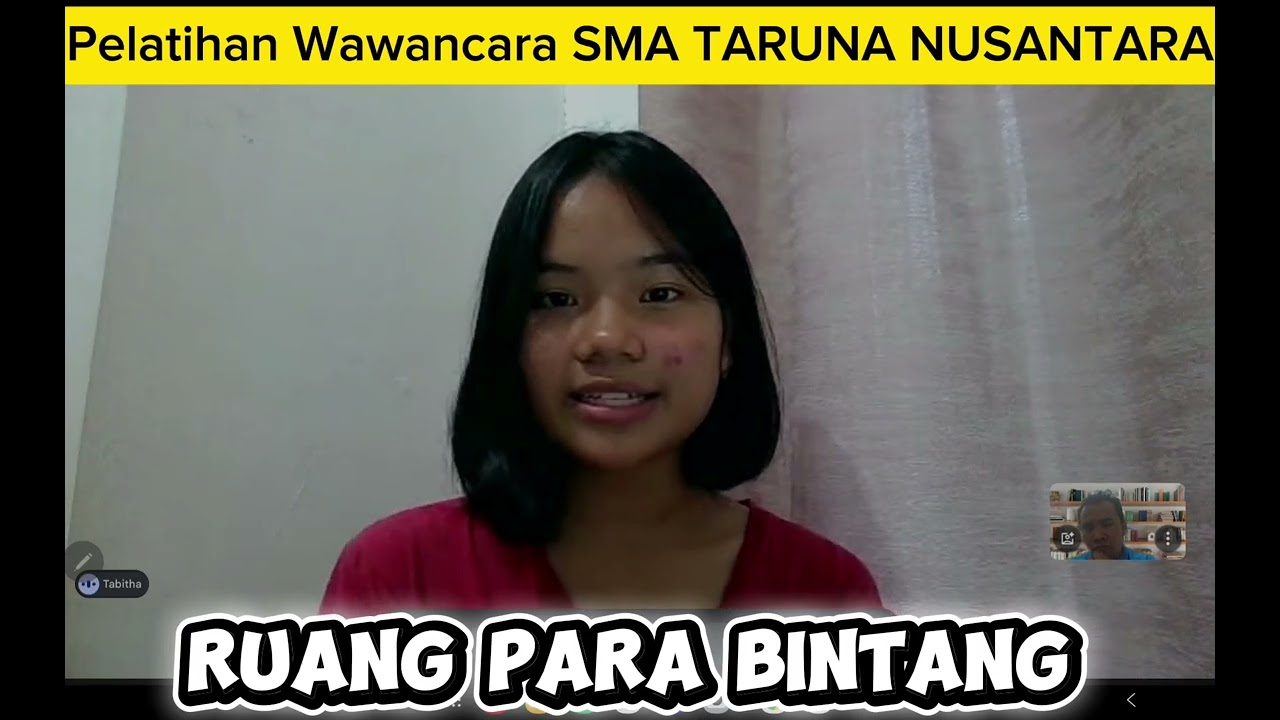Pelatihan Wawancara Masuk SMA TARUNA NUSANTARA TAHUN 2026 by Ruang Para Bintang
